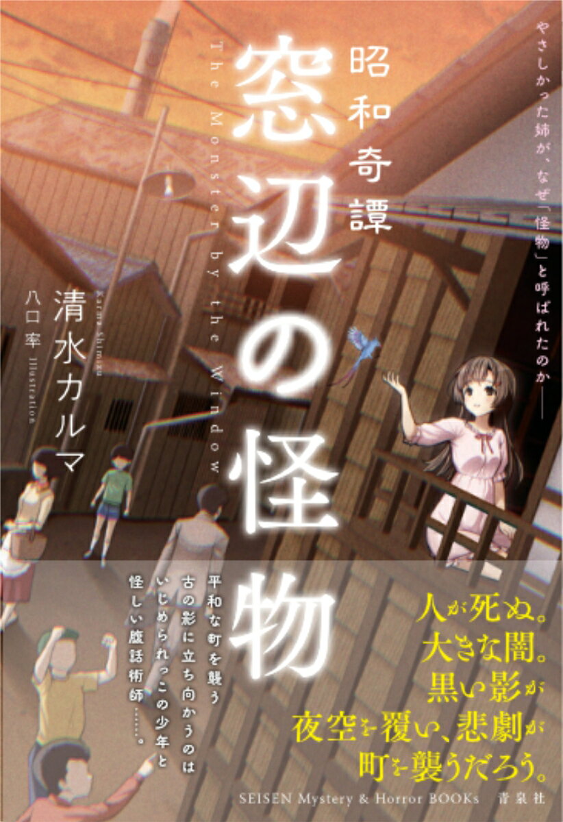 昭和四十九年秋、関西の田舎町。小学三年生のマモルは、寝たきりの美しい姉・サリエを「怪物」と囃し立てるクラスメイトたちに
何も言えず、無力感を抱えていた……。
やがて町で猟奇的な連続首なし殺人事件が起こり、マモルの周囲の人間が次々と犠牲になっていく。
謎の腹話術師・賀茂が町に現れ、事件の真相はマモルとサリエの二人の深い絆へと辿り着くーー。