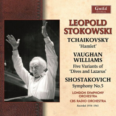【輸入盤】ショスタコーヴィチ:交響曲第5番『革命』、チャイコフスキー:ハムレット ストコフスキー&ロンドン交響楽団(1961, 59)、他