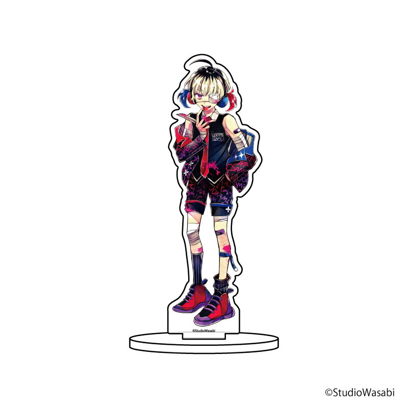 キャラアクリルフィギュア「狼ゲーム」13/瑠璃川ユウト お祝いver.(描き下ろし)【グッズ】