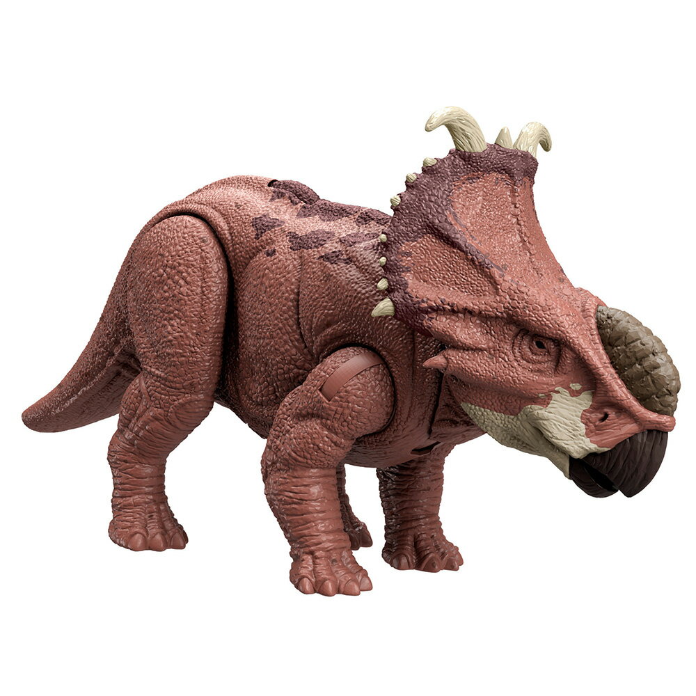 マテル ジュラシックワールド(JURASSIC WORLD) 　アクションフィギュア ほえる！パキリノサウルス 子供向けフィギュア 恐竜 おもちゃ 全長:約28.3cm 4歳から ブラウン HTK72