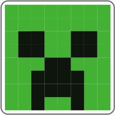 マインクラフト ボタン クリーパー