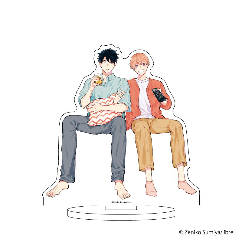 キャラアクリルフィギュア「息できないのは君のせい」13/矢野 雪路&志筑 順(描き下ろしイラスト)【グッズ】