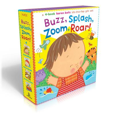 Buzz, Splash, Zoom, Roar! (Boxed Set): 4-Book Karen Katz Lift-The-Flap Gift Set: Buzz, Buzz, Baby!; BUZZ SPLASH ZOOM ROAR (BOXED S [ Karen Katz ]のサムネイル