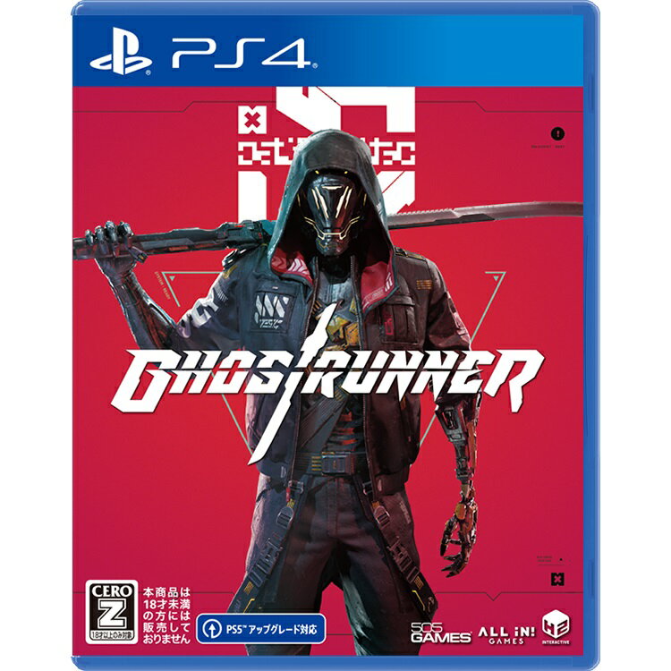 【早期予約特典】Ghostrunner PS4版(【封入】オリジナルデザイン武器DLC「刀」（ブルー）+【外付】オリジナルサウンドトラックCD（20曲）)