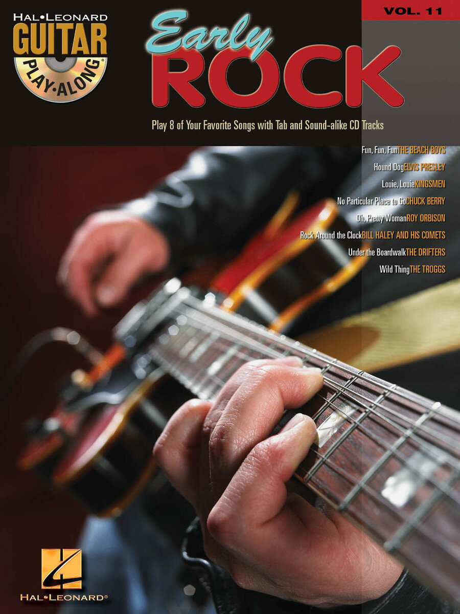 【輸入楽譜】ギター・プレイ・アロング 第11巻: 初期のロック: オーディオ・オンライン・アクセスコード付