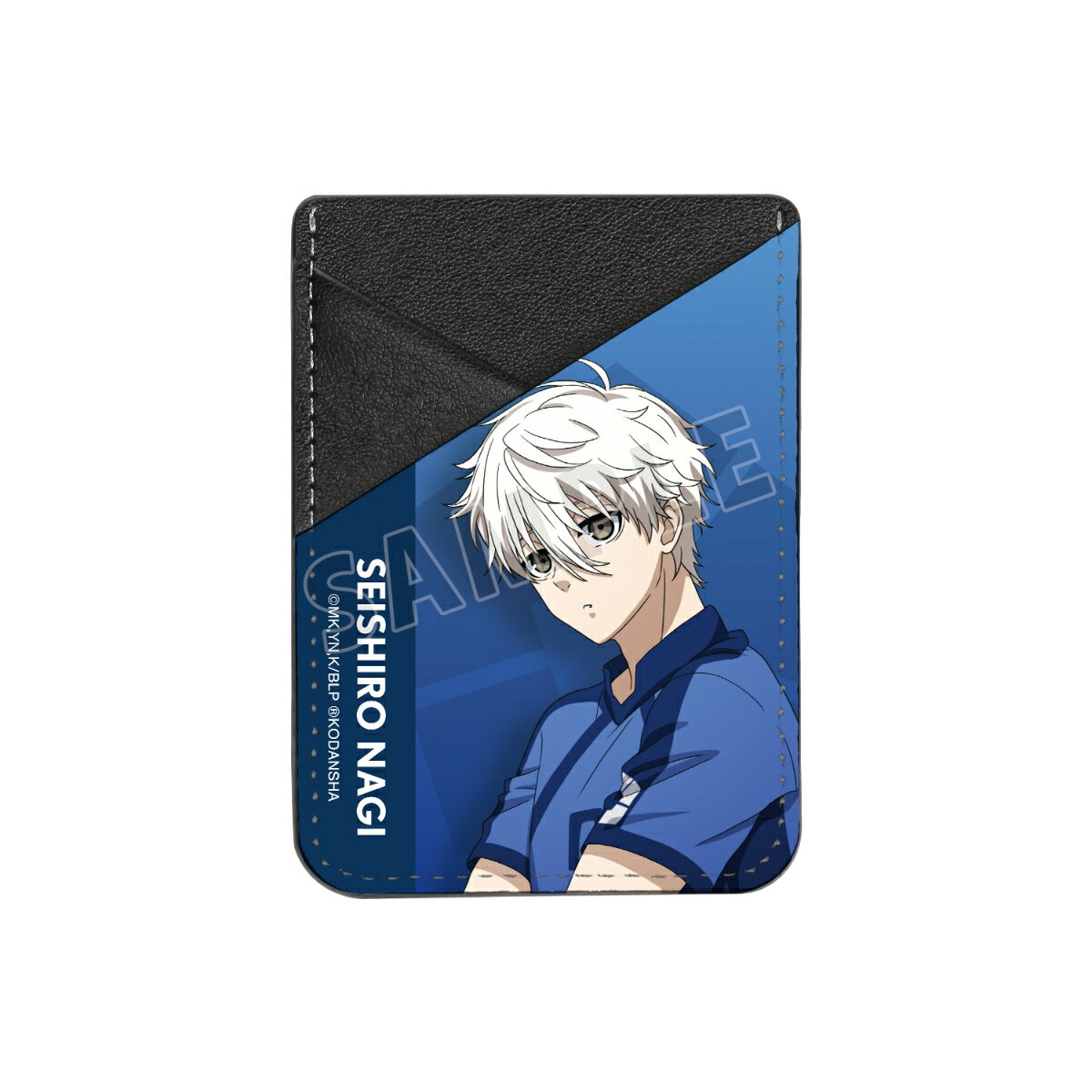TVアニメ『ブルーロック』 描き下ろしイラスト 凪 誠士郎 試合前の準備中ver. スマホカードポケット【グッズ】