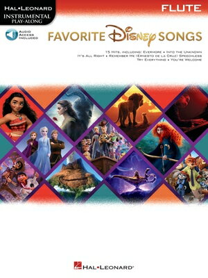 Favorite Disney Songs: Instrumental Play-Along for Flute FAVORITE DISNEY SONGS INSTRUME Peter Deneff