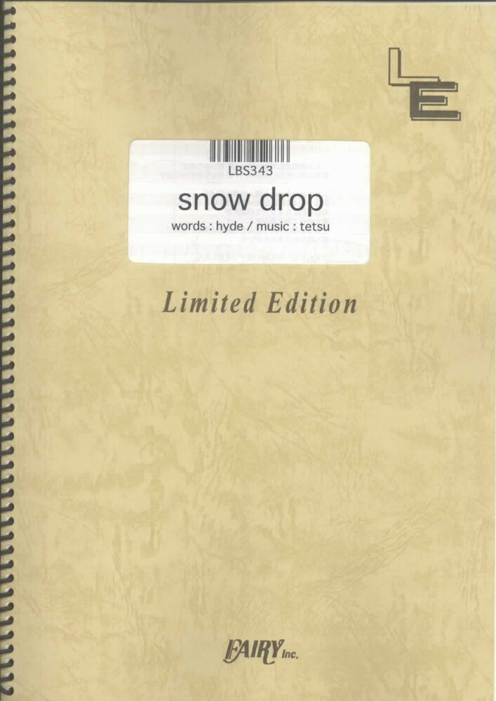 LBS343　snow　drop／ラルクアンシエル
