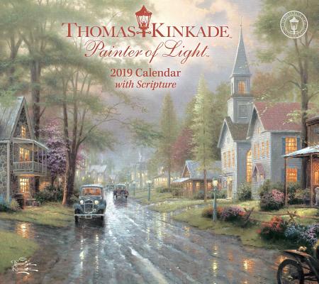 Thomas Kinkade Painter of Light with Scripture 2019 Deluxe Wall Calendar CAL 2019-THOMAS KINKADE PAINTE [ Thomas Kinkade ]