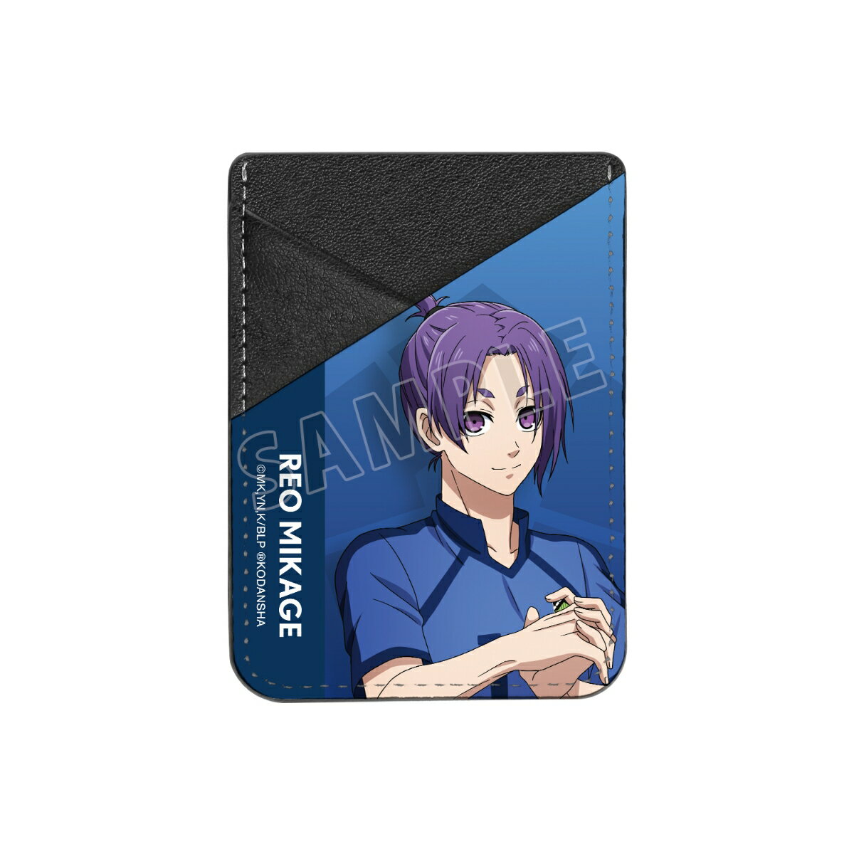 TVアニメ『ブルーロック』 描き下ろしイラスト 御影 玲王 試合前の準備中ver. スマホカードポケット【グッズ】