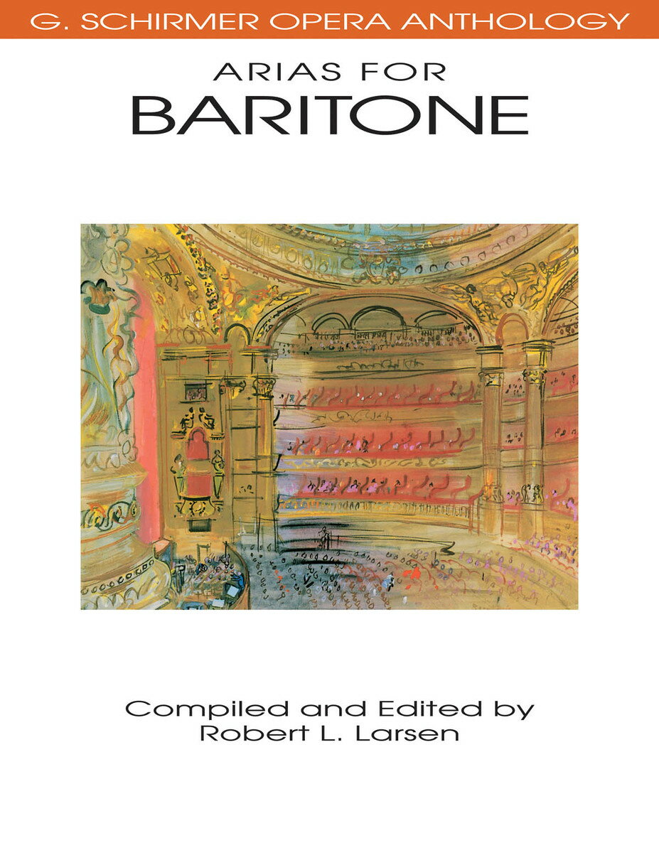 【輸入楽譜】バリトンのためのアリア集 第1巻/Larsen編