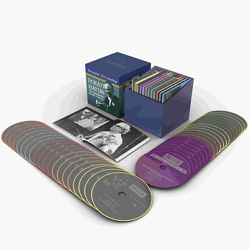 【輸入盤】アンタル・ドラティ／ハイドン：デッカ録音全集〜交響曲全集、メヌエット、オラトリオ集 フィルハーモニア・フンガリカ、ロイヤル・フィ