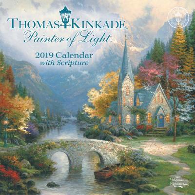 Thomas Kinkade Painter of Light with Scripture 2019 Mini Wall Calendar CAL 2019-THOMAS KINKADE PAINTE [ Thomas Kinkade ]