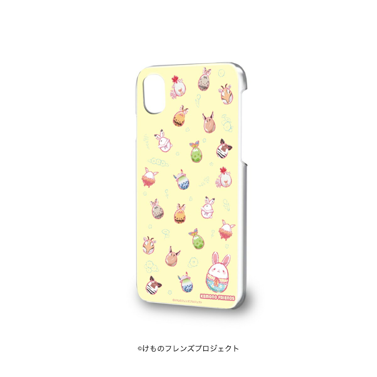 ハードケース(iPhoneX/XS兼用)「けものフレンズ」01/イースターエッグ散りばめデザイン イースターver.(グラフアート)【グッズ】