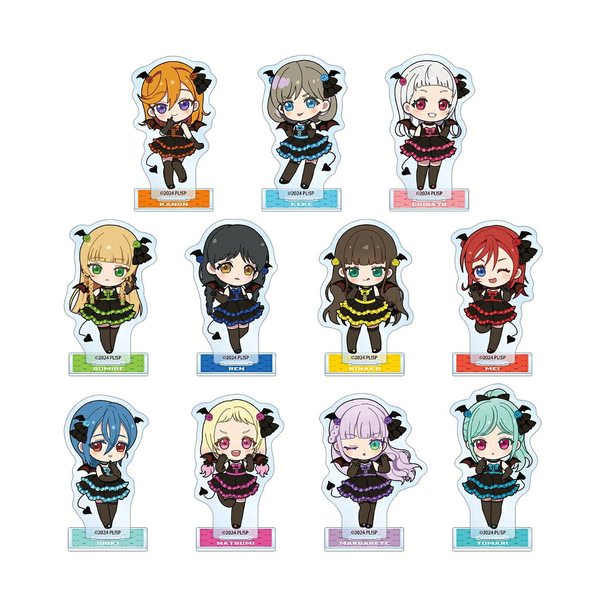 ラブライブ！スーパースター!!トレーディング ちびキャラ 悪魔ver. アクリルスタンド(BOX＝11個入)