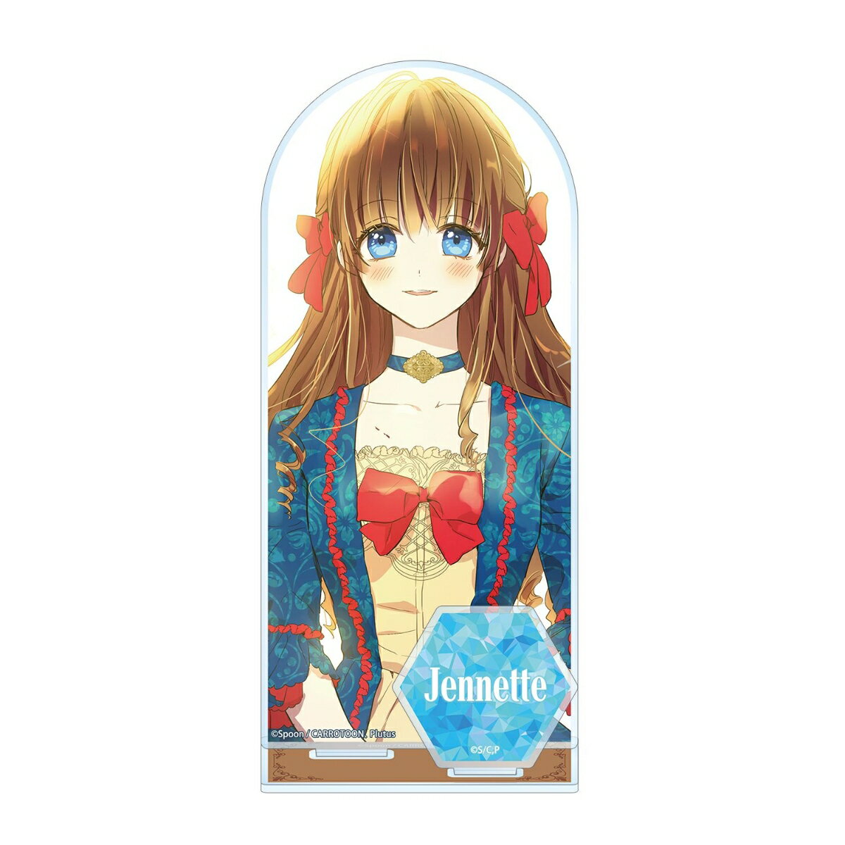 ある日、お姫様になってしまった件についてジェニット パーツ付きBIGアクリルスタンド