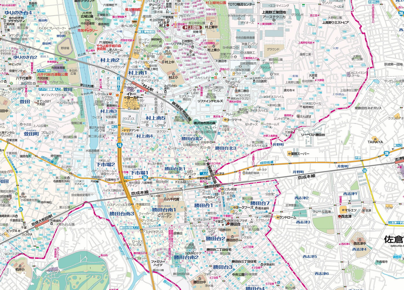 都市地図千葉県 八千代市 [ 昭文社 地図 編集部 ]