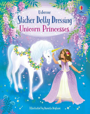 Sticker Dolly Dressing Unicorn Princesses SDD UNICORN PRINCESSES 