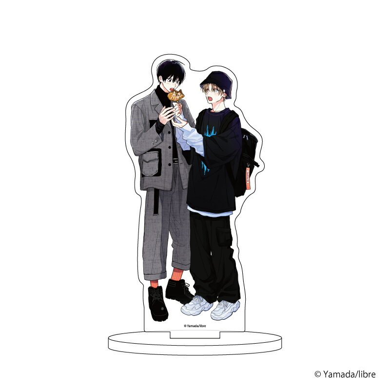 キャラアクリルフィギュア「鯛代くん、君ってやつは。」20/鯛代 慧真&蛯原 勇太(描き下ろしイラスト)【グッズ】