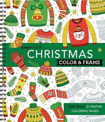 Color & Frame - Christmas (Coloring Book) COLOR & FRAME - XMAS (COLORING （Color & Frame） [ New Seasons ]