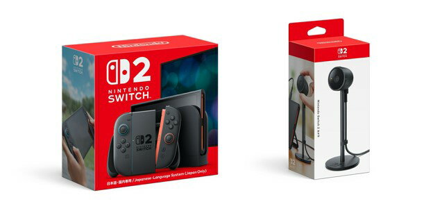 商品写真：【セット商品】Nintendo Switch 2（日本語・国内専用） + Nintendo Switch 2 カメラ