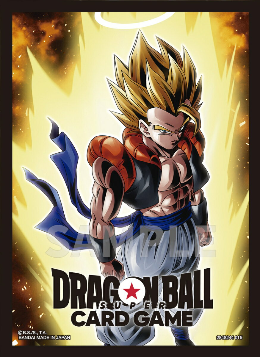 ドラゴンボールスーパーカードゲーム オフィシャルカードスリーブ04 ゴジータ