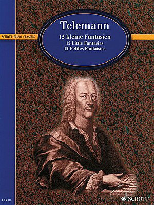 Telemann - 12 Little Fantasias: Piano TELEMANN - 12 LITTLE FANTASIAS 