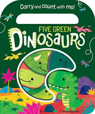 FIVE GREEN DINOSAURS(BB) 