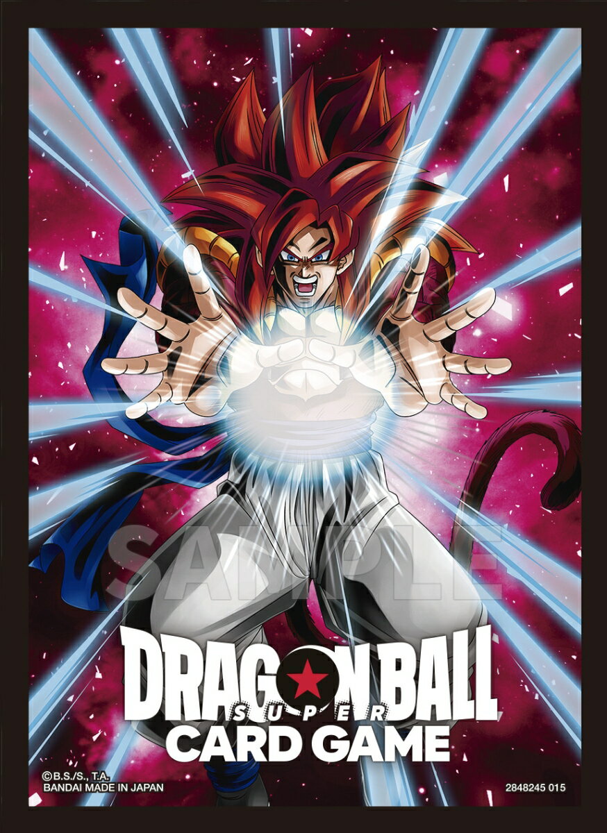 ドラゴンボールスーパーカードゲーム オフィシャルカードスリーブ04 ゴジータ：GT
