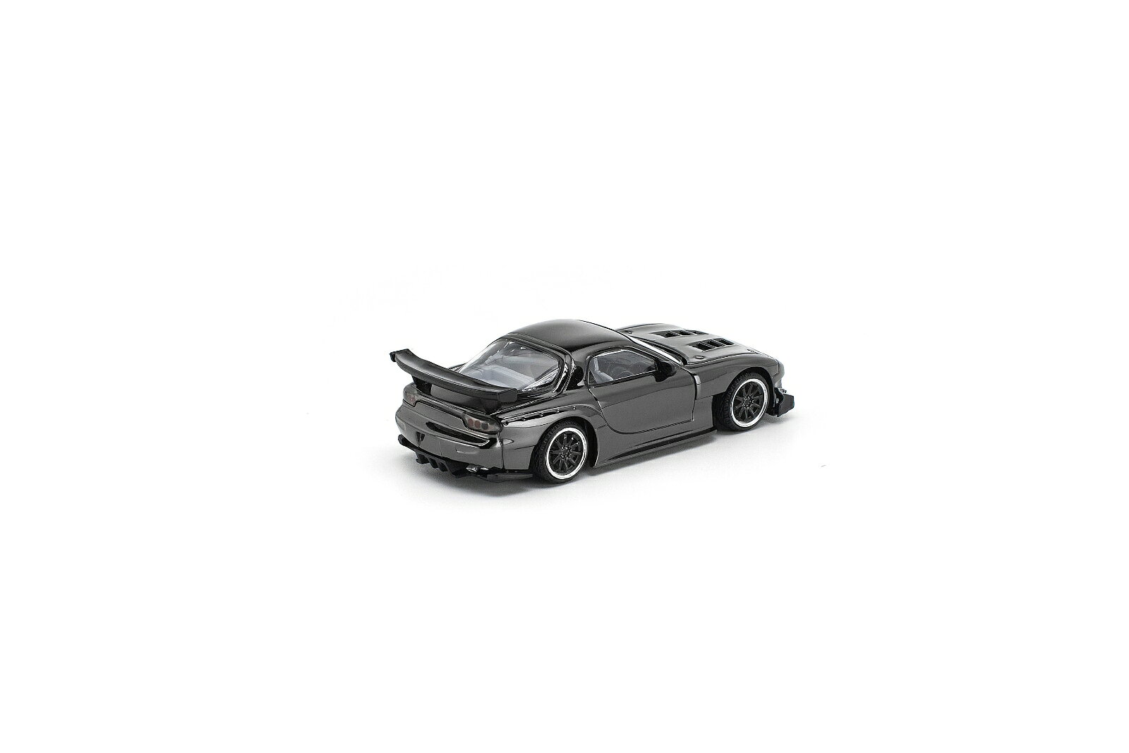 POP RACE 1/64 マツダ RX-7 RE雨宮 ダーククローム 【PRDC016】 (ミニカー)