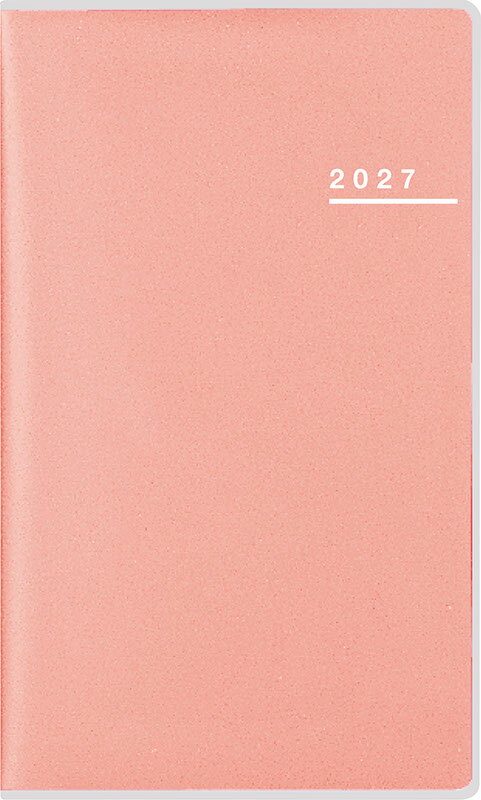 2027年 手帳 1月始まり No.274 リベルプラス 4 [ドルチェ・ピーチ]高橋書店 手帳判 マンスリー