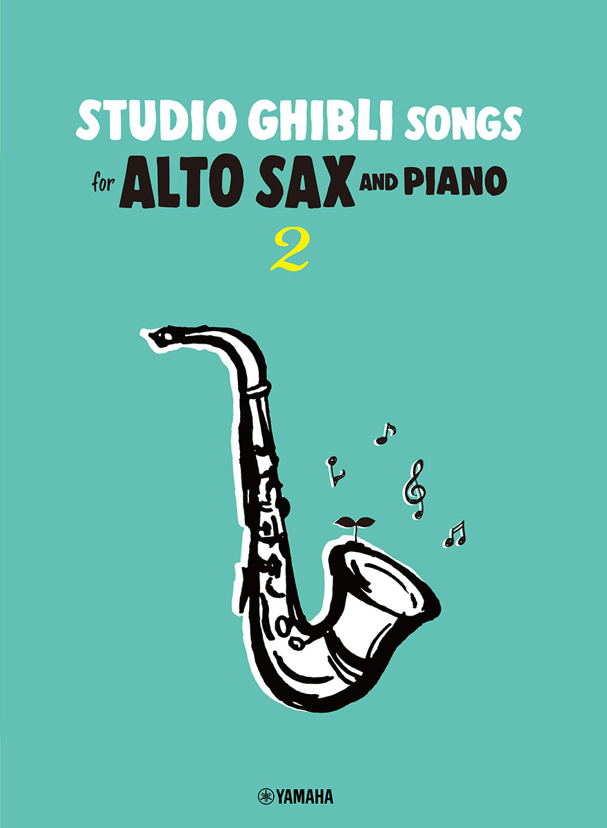 Studio Ghibli Songs for Alto Sax and Piano Vol.2 Intermediate 書影