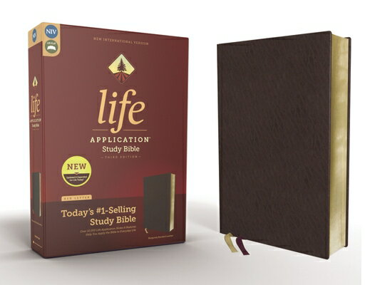 Niv, Life Application Study Bible, Third Edition, Bonded Leather, Burgundy, Red Letter Edition NIV LIFE APPLICATION STUDY BIB （NIV Life Application Study Bible, Third Edition） [ Zondervan ]