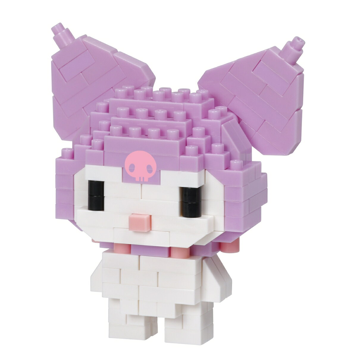 サンリオキャラクターズから大人気の「クロミ」が新登場！！■2023年サンリオキャラクター大賞第3位■ライトパープルの頭巾をかぶった人気デザインのクロミ。トレードマークのドクロは印刷で表現。■「NBCC_177 ハローキティ」「NBCC_178 マイメロディ」「NBCC_180 シナモロール」「NBCC_181 ポチャッコ」「NBCC_182 ポムポムプリン」が同時発売。■難易度：2　ピース数：160
(C)2023 SANRIO CO., LTD. APPR. NO. L644925【対象年齢】：12歳以上【商品サイズ (cm)】(幅×高さ×奥行）：6×7×3