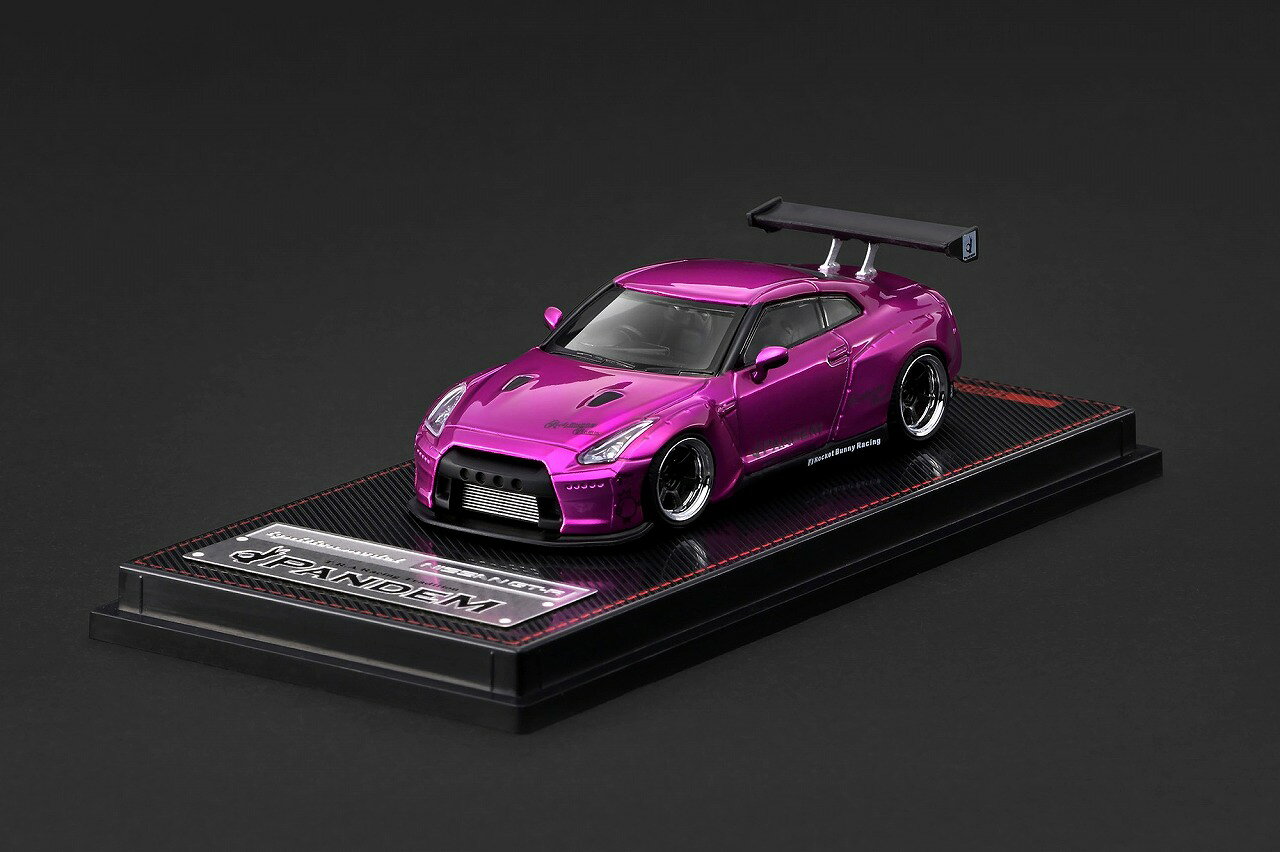 ignition model PANDEM R35 GT-R Pink Metallic (1/64 Scale) 【IG4278】 (ミニカー)