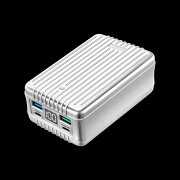 ＜モバイルバッテリー/ZENDURE＞SuperTank Polymer シルバー 26800mAh USB-PD 100W充電可能/4ポート同時充電/PD対応のPC充電可能