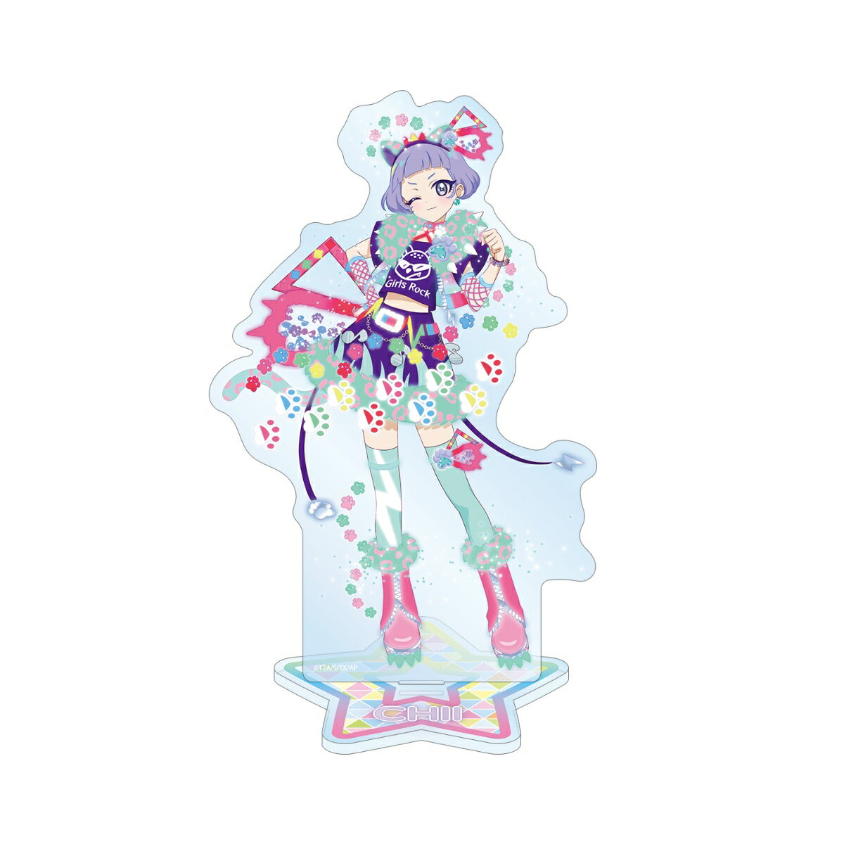 ひみつのアイプリ真実夜 チィ 特大アクリルスタンド vol.2