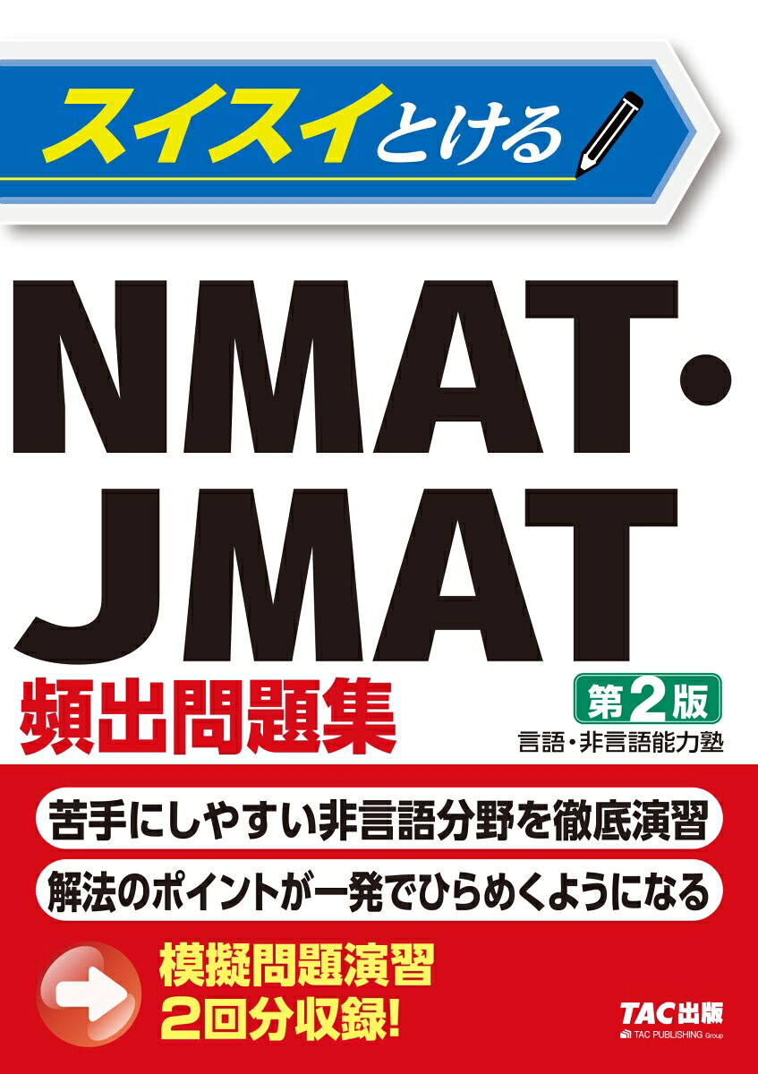 スイスイとけるＮＭＡＴ・ＪＭＡＴ　頻出問題集　第２版 書影