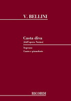 【輸入楽譜】ベッリーニ, Vincenzo: オペラ「ノルマ」 第1幕より 清らかな女神よ(ソプラノ)(伊語)