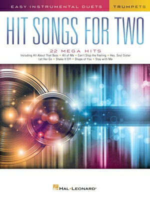 Hit Songs for Two Trumpets: Easy Instrumental Duets