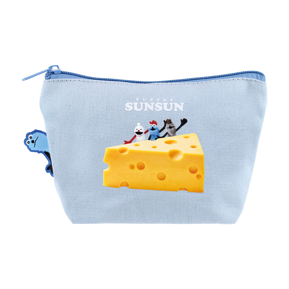 PUPPET SUNSUN　パペットスンスンぴょこっとポーチ　チーズ