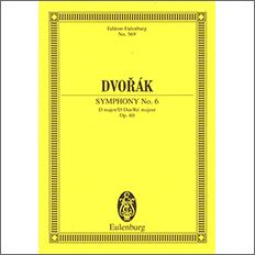 【輸入楽譜】ドヴォルザーク, Antonin: 交響曲 第6番 ニ長調 Op.60