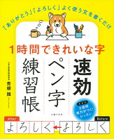 1時間できれいな字　速効ペン字練習帳