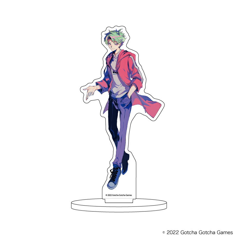 キャラアクリルフィギュア「Cthulhu Mythos ADV 闇に囁く狂気」01/嘉河 レイジ(公式イラスト)【グッズ】