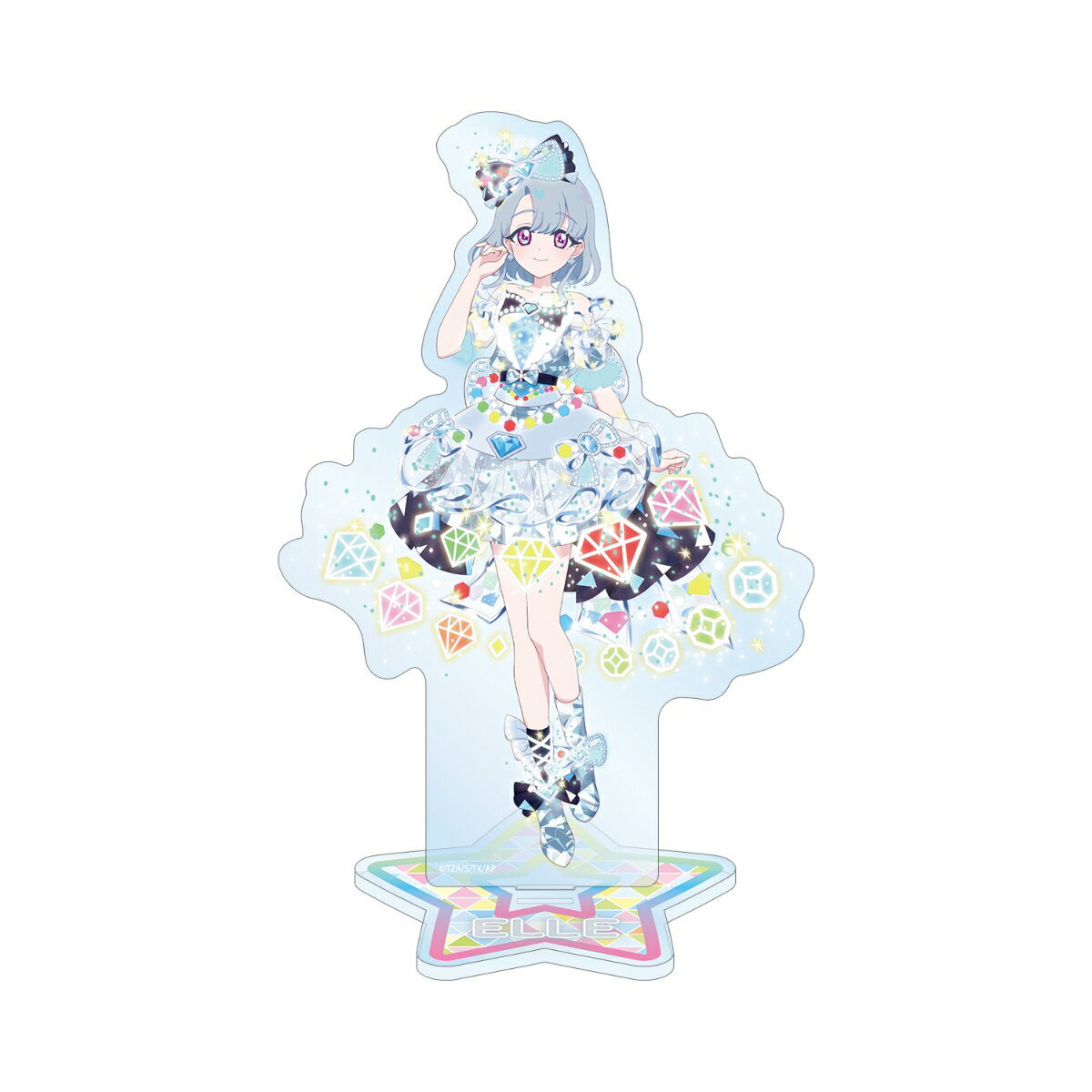 ひみつのアイプリ六堂 える 特大アクリルスタンド