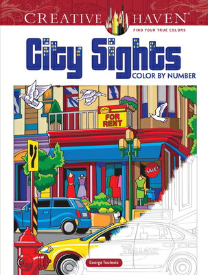 CITY SIGHTS:COLOR BY NUMBER(P)