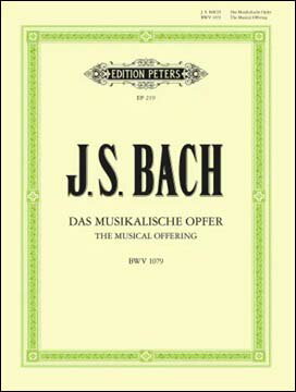 【輸入楽譜】バッハ, Johann Sebastian: 音楽の捧げもの BWV 1079/ツェルニー編