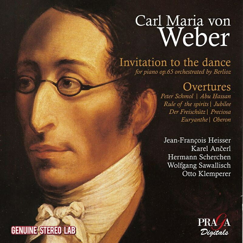 【輸入盤】Invitation To The Dance, Overtures: Ancerl / Scherchen / Sawallisch / Klemperer / Heisser(P) [ ウェーバー（1786-1826） ]