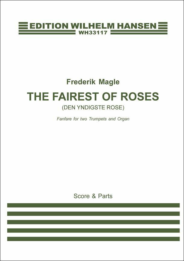 【輸入楽譜】メーグル, Frederik: Fairest of Roses, The(2本のトランペットとオルガン)