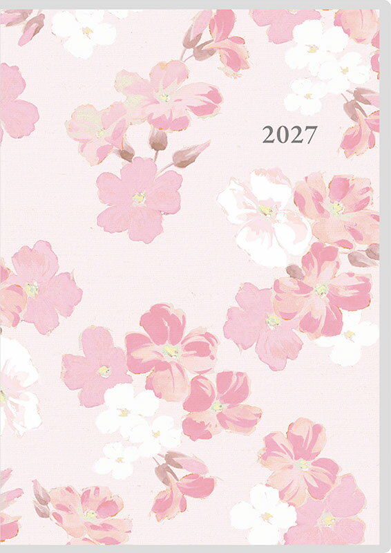 2027年 手帳 1月始まり No.283 ラフィーネ 3 高橋書店 A6判 マンスリー